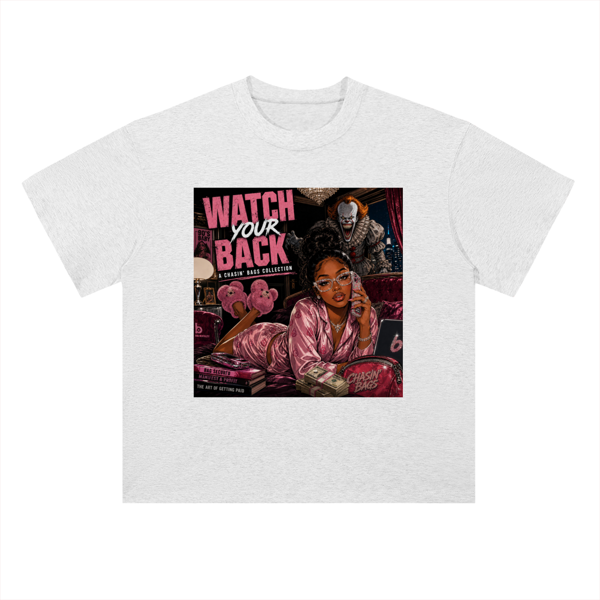 PENNYWISE Heavyweight Drop Shoulder Cotton T-Shirt