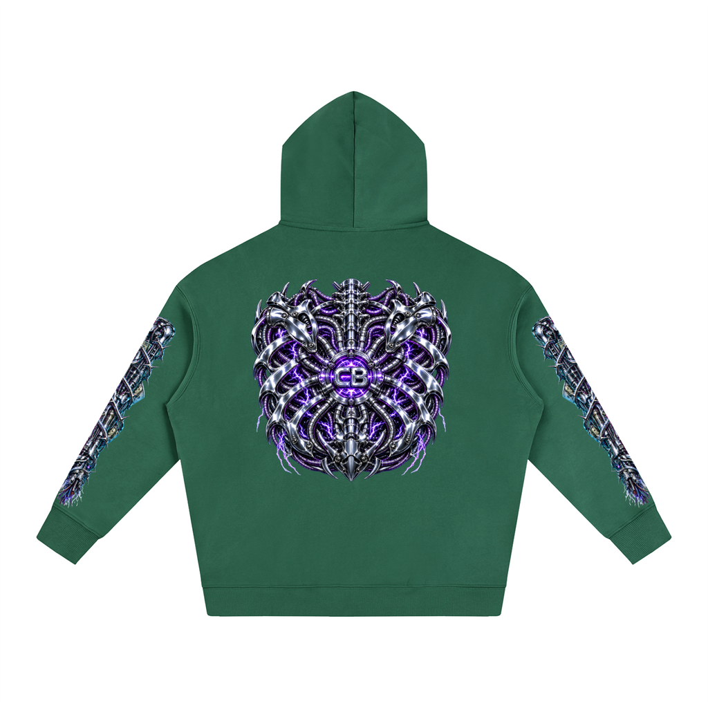 Oversize Fleeced Hoodie (CYBORG)