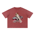 CAR Mineral Wash Boxy Cotton T-Shirt