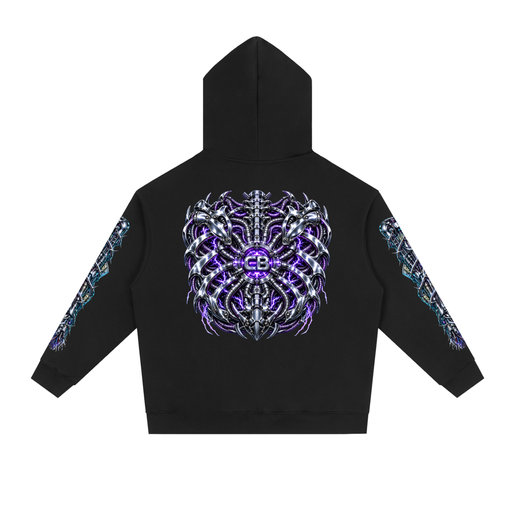 Essential Heavyweight Drop-Shoulder Hoodie (CYBORG)