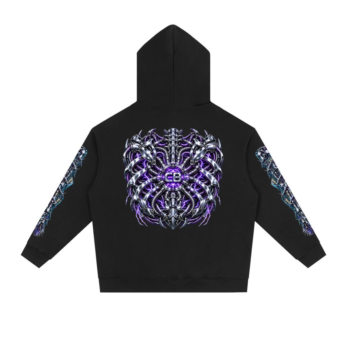 Essential Heavyweight Drop-Shoulder Hoodie (CYBORG)