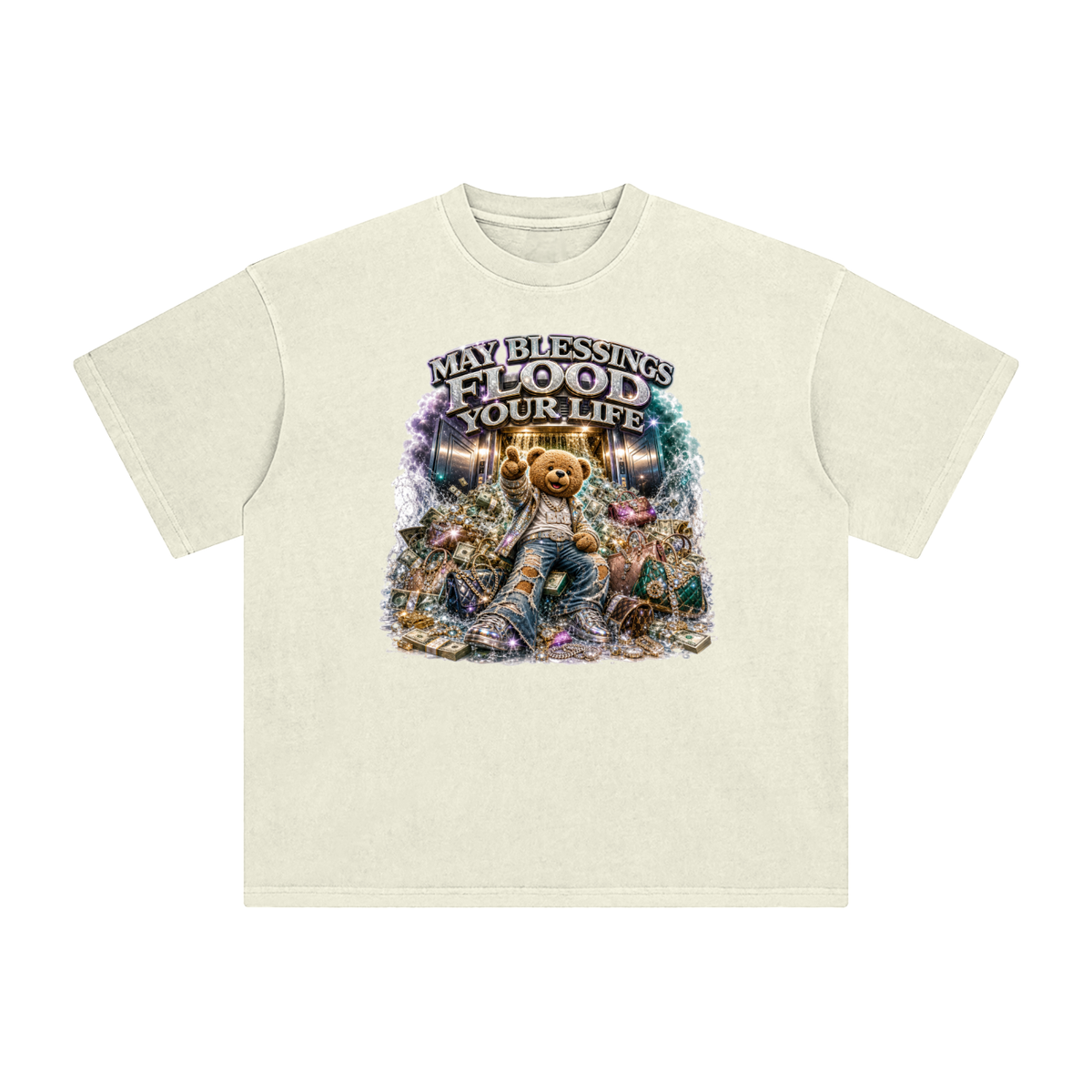 Enzyme Washed T-Shirt