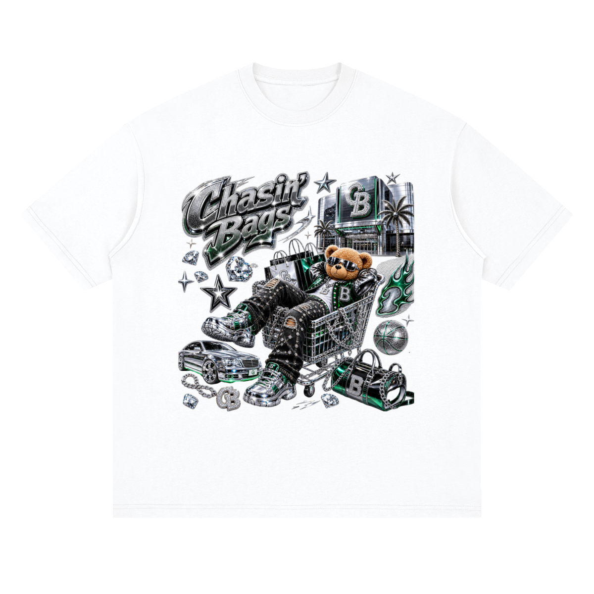 Streetwear Loose Drop Shoulder T-Shirt