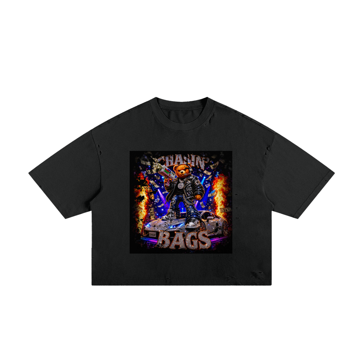 Classic Frayed Boxy Tee