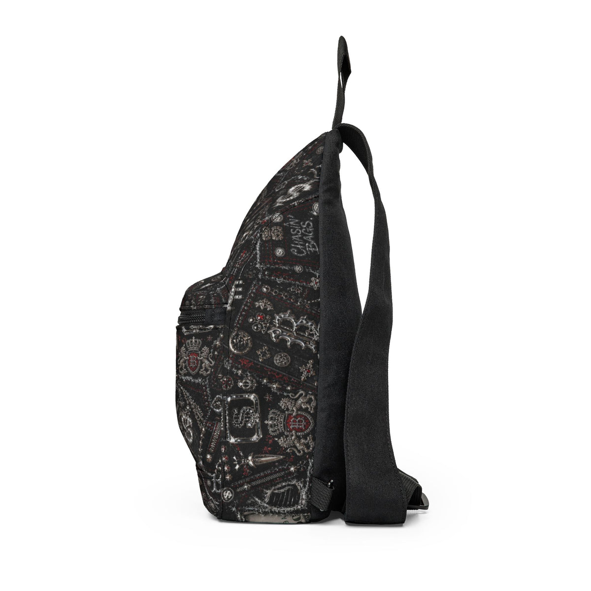 Sling Bag — BLACK JUNK CHARM INSPIRED Collage Crossbody Bag