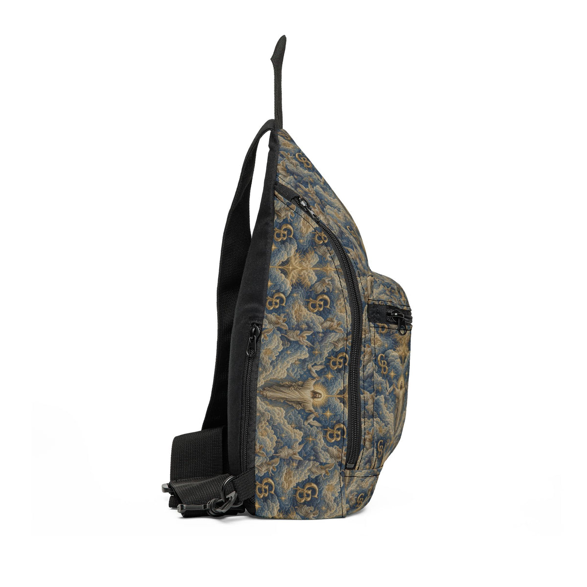 JESUS Kaleidoscope Sling Bag – Artistic Patterned Crossbody Pack