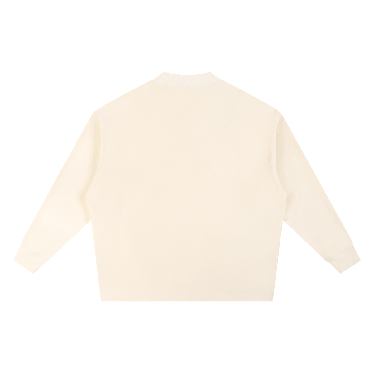 BEARY Knitted Round Neck Oversize Sweatshirt
