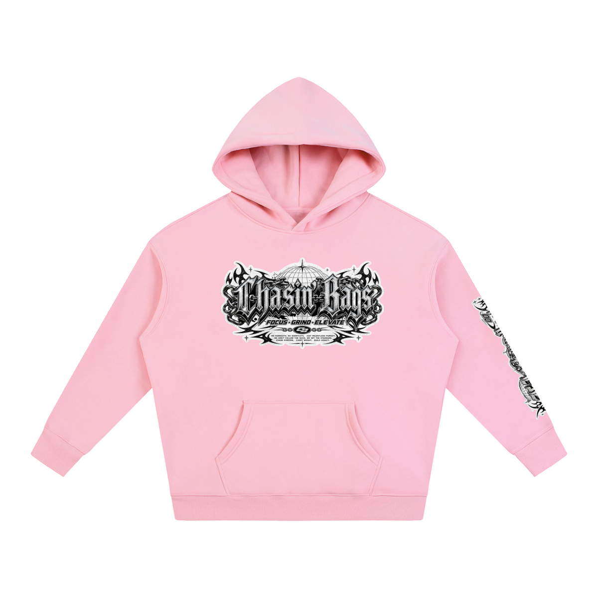 CHASIN BAGS Oversize Fleeced Hoodie