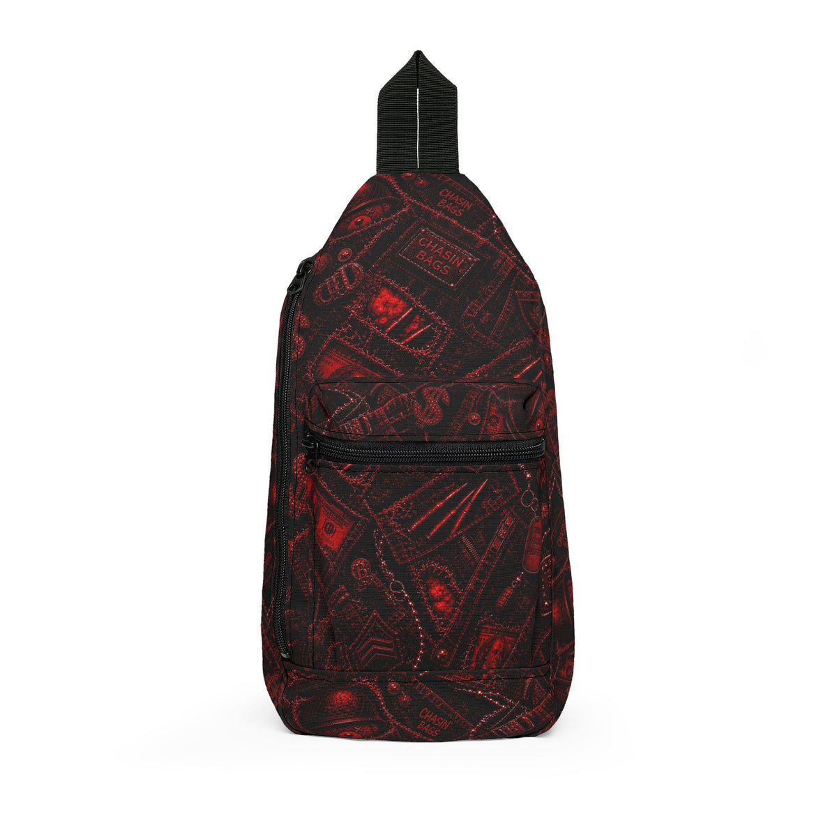 JP's red Sling Bag – Dark Vintage Tech Crossbody