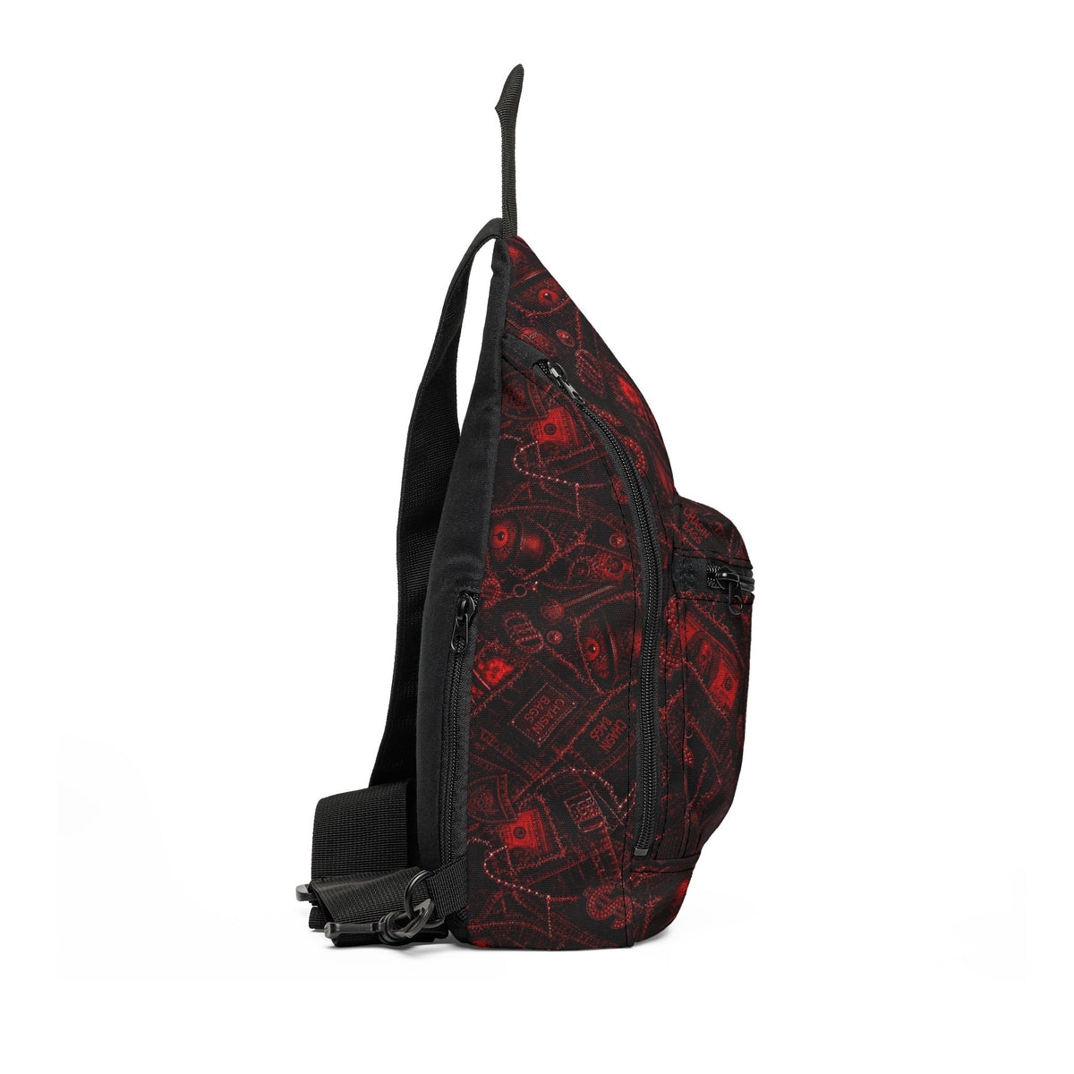 JP's red Sling Bag – Dark Vintage Tech Crossbody
