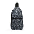 Charcoal Tie-Dye JESUS Sling Bag