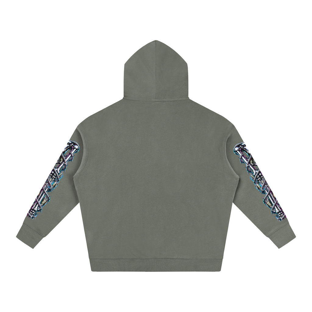 Oversize Fleeced Hoodie (IN MY BONES)