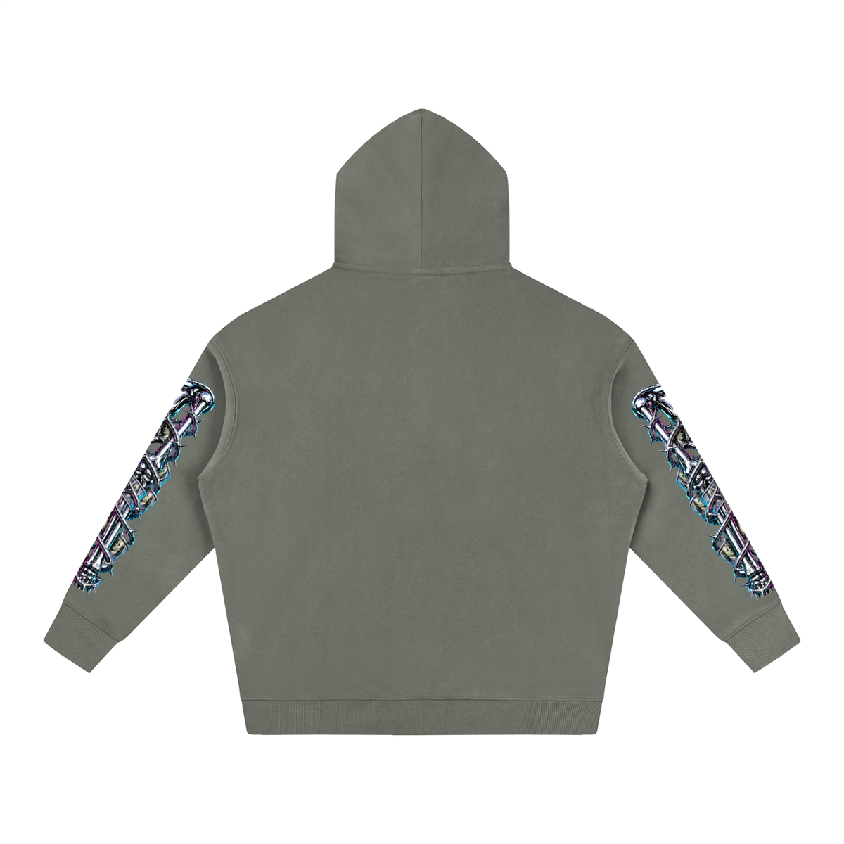 Oversize Fleeced Hoodie (IN MY BONES)