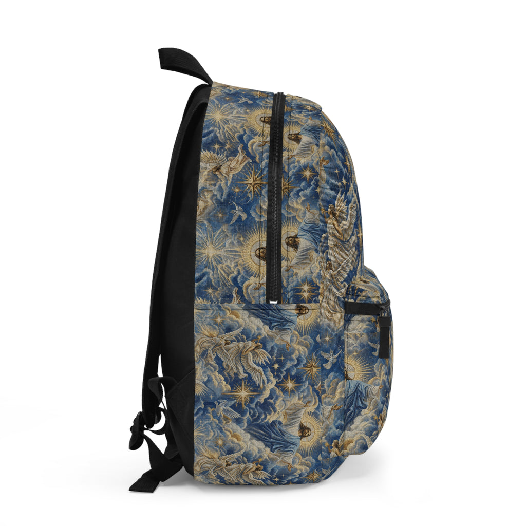 Jesus in the Clouds Backpack — Religious Christian Faith Print School Bag