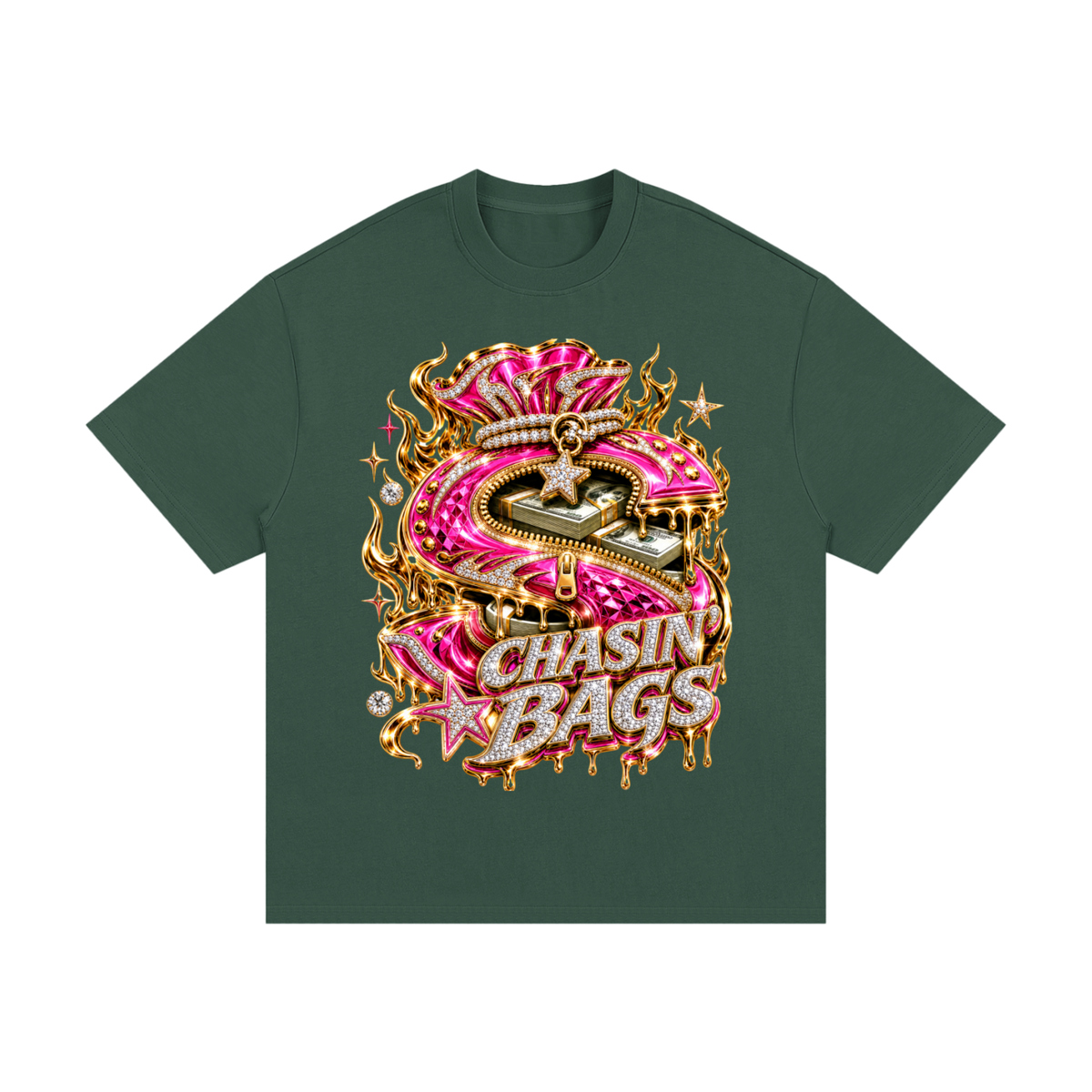 ABSTRACT BAG Essential Heavyweight Cotton T-Shirt