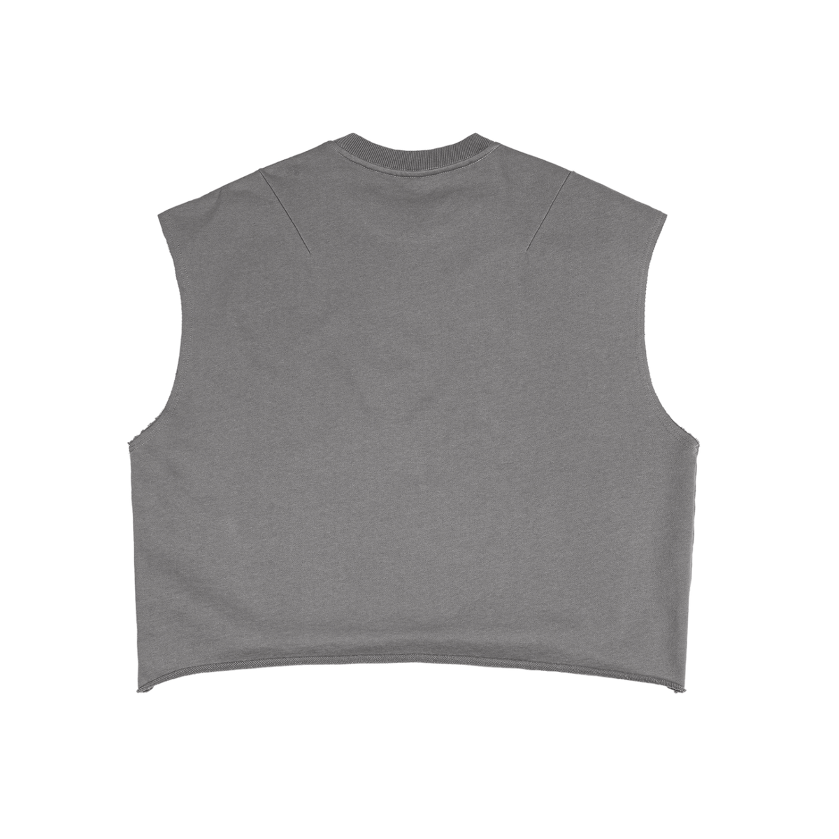 FLAME ICON ON French Terry Boxy Tank Top