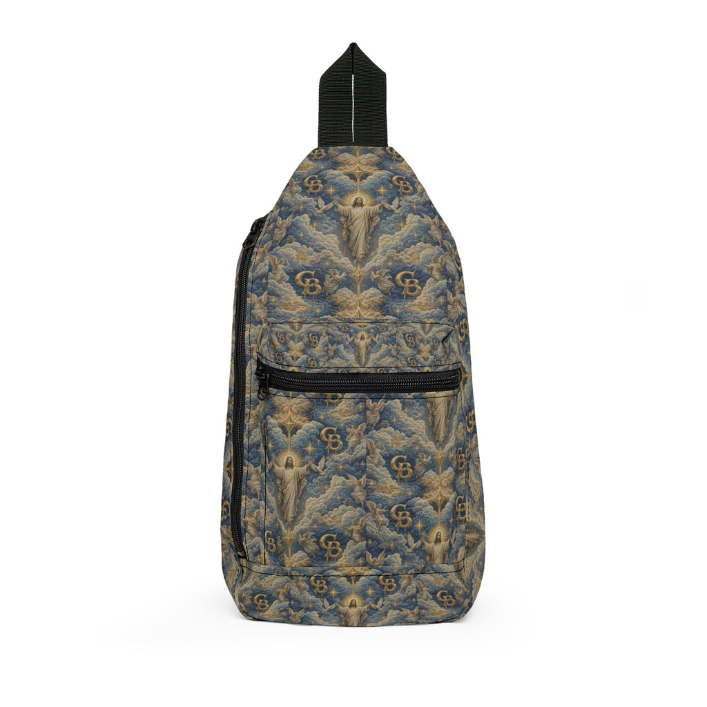 JESUS Kaleidoscope Sling Bag – Artistic Patterned Crossbody Pack