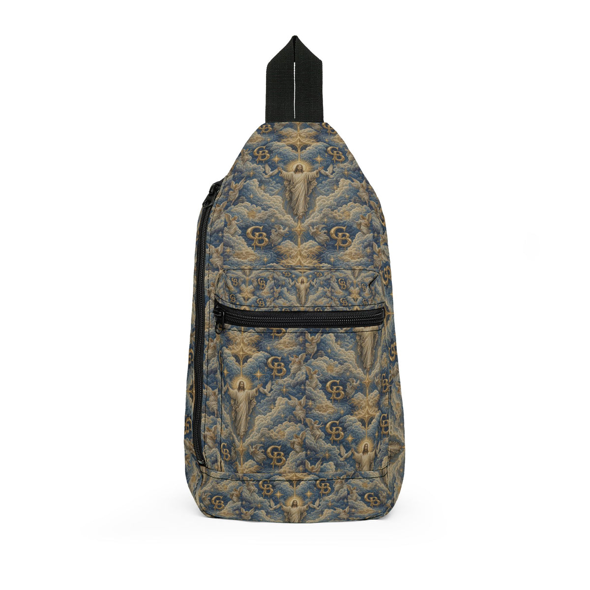 JESUS Kaleidoscope Sling Bag – Artistic Patterned Crossbody Pack