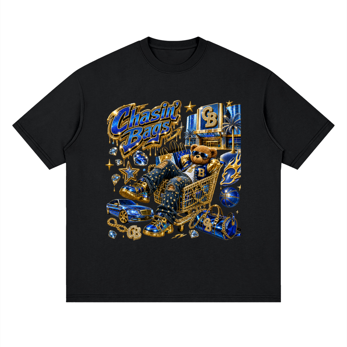 Streetwear Loose Drop Shoulder T-Shirt