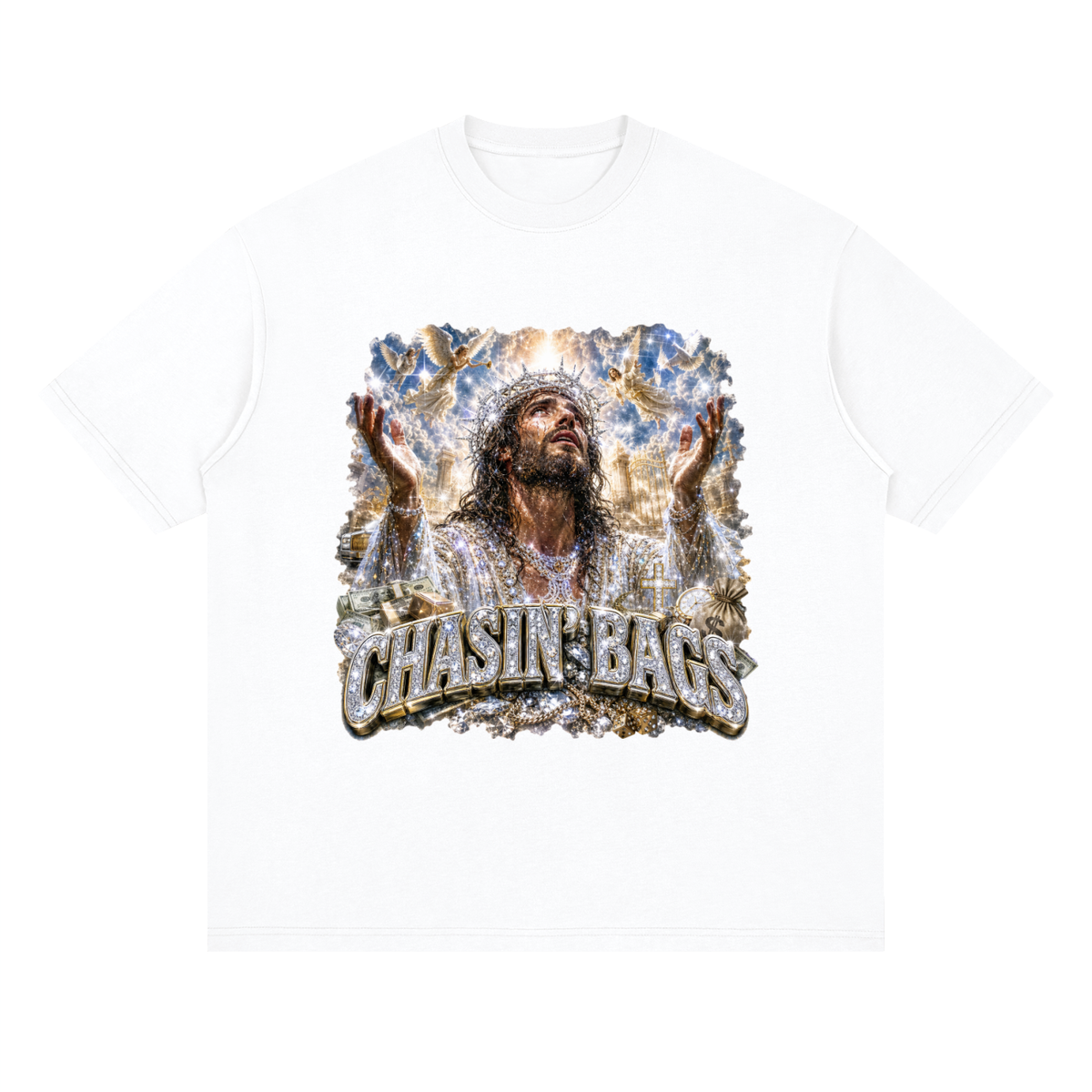 Streetwear Loose Drop Shoulder T-Shirt