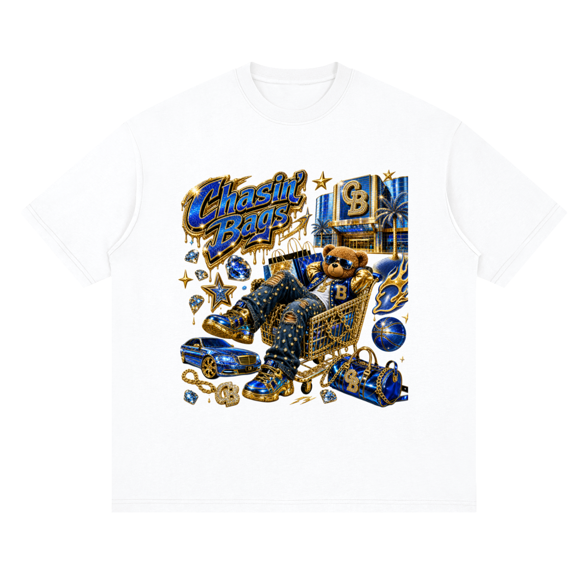 Streetwear Loose Drop Shoulder T-Shirt