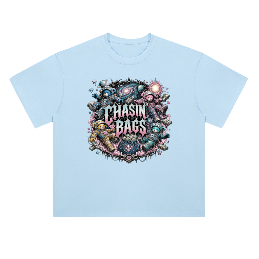 Heavyweight Drop Shoulder Cotton T-Shirt