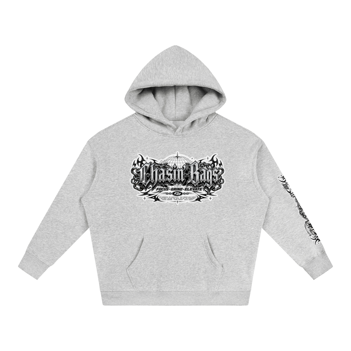 CHASIN BAGS Oversize Fleeced Hoodie