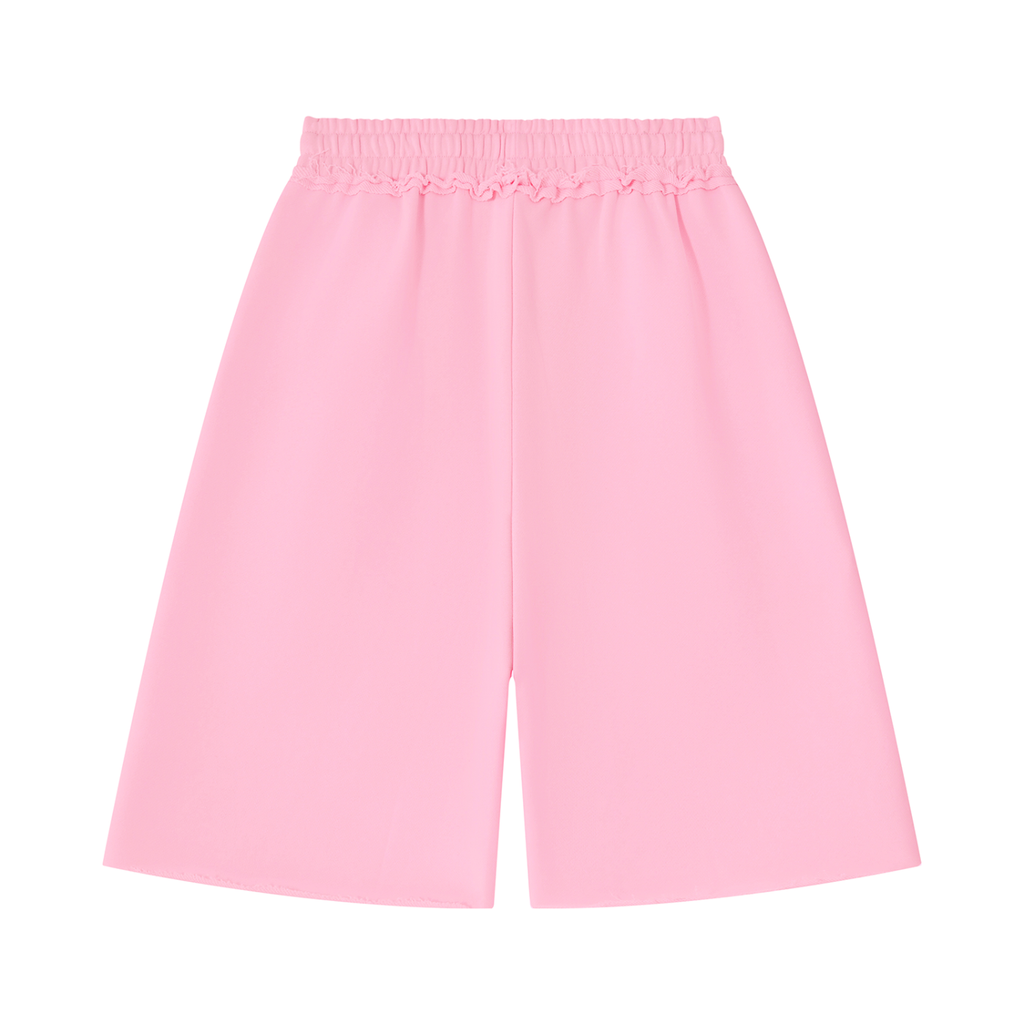 Retro icon 1 on Unisex Heavyweight Raw Edge Shorts