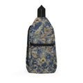 Angel Cloud Sling Bag — Renaissance Cherub Pattern Crossbody for Travel & Everyday