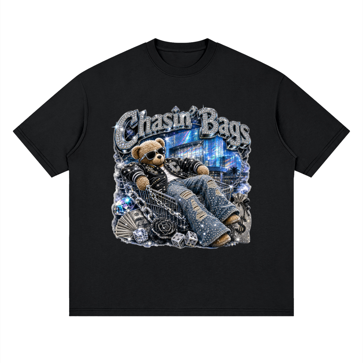 Streetwear Loose Drop Shoulder T-Shirt
