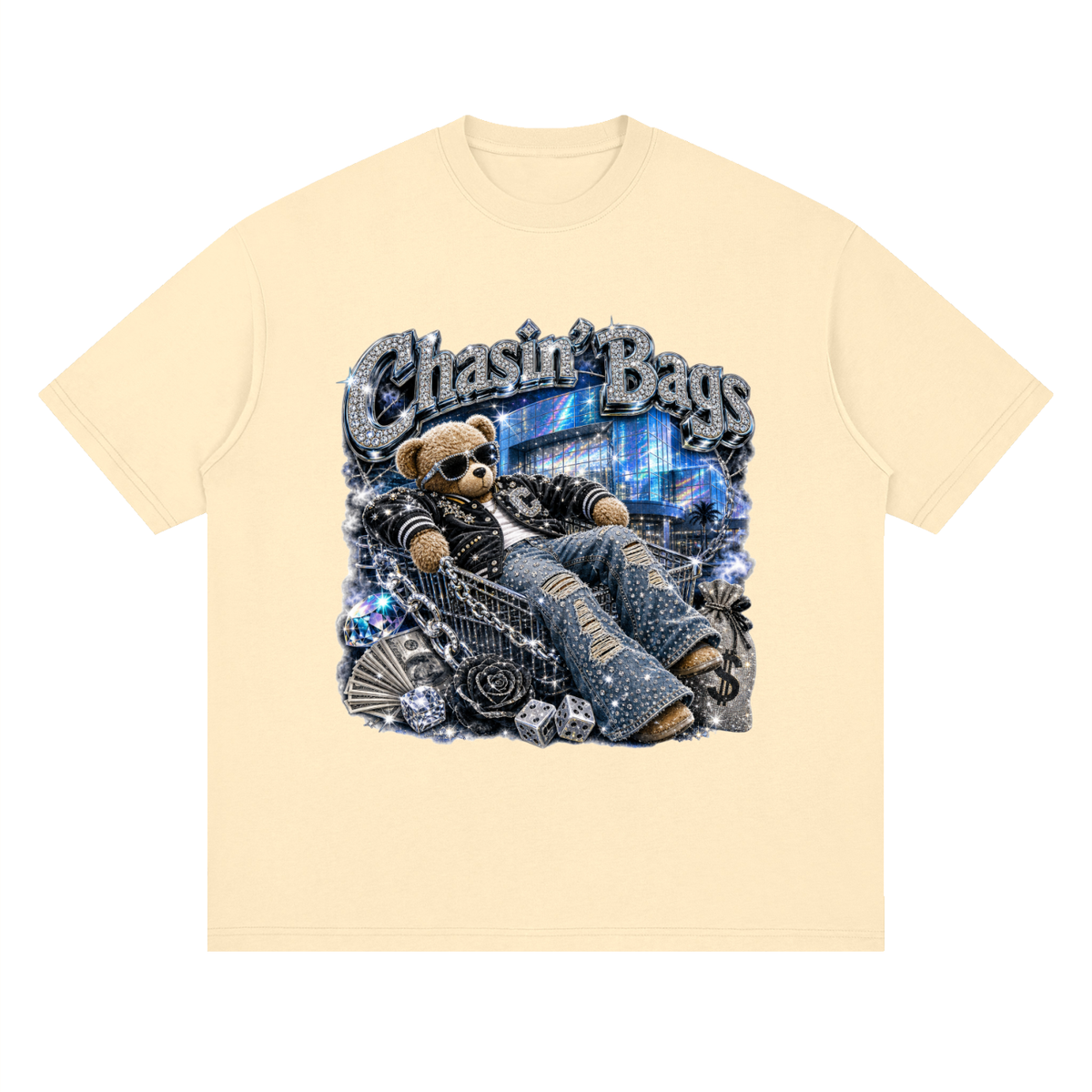 Streetwear Loose Drop Shoulder T-Shirt