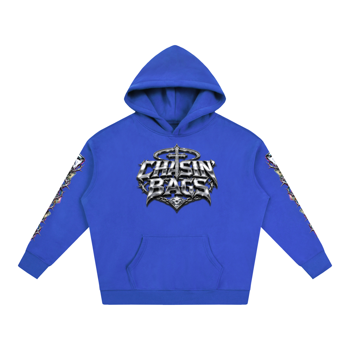 Oversize Fleeced Hoodie (IN MY BONES)
