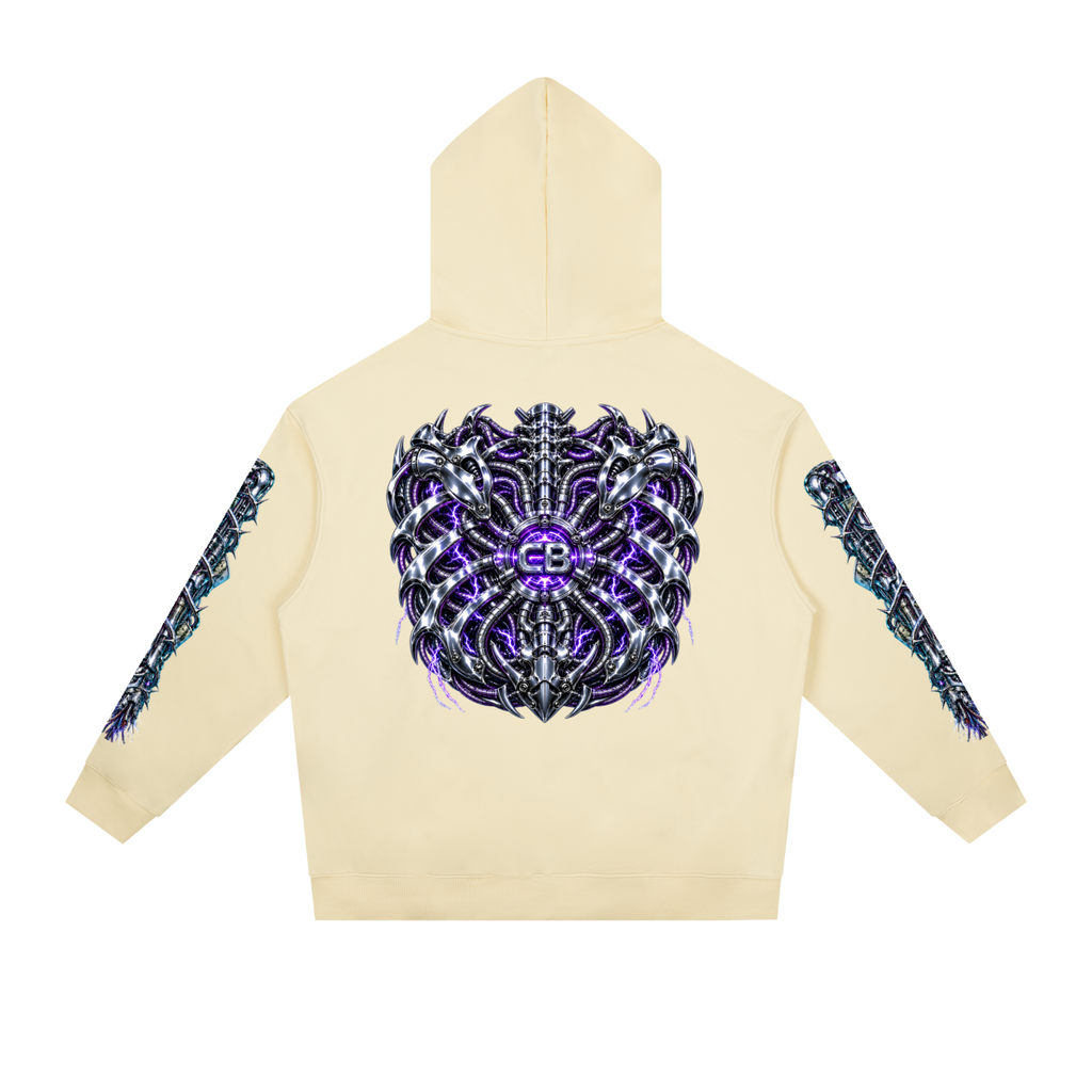 Essential Heavyweight Drop-Shoulder Hoodie (CYBORG)