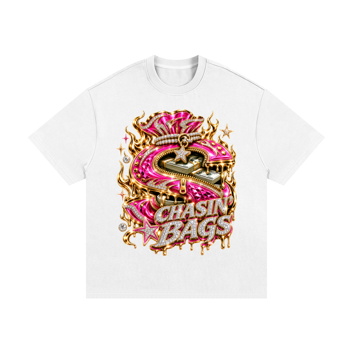 ABSTRACT BAG Essential Heavyweight Cotton T-Shirt