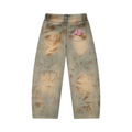 CB Men’s Vintage Wash Barrel Leg Jeans