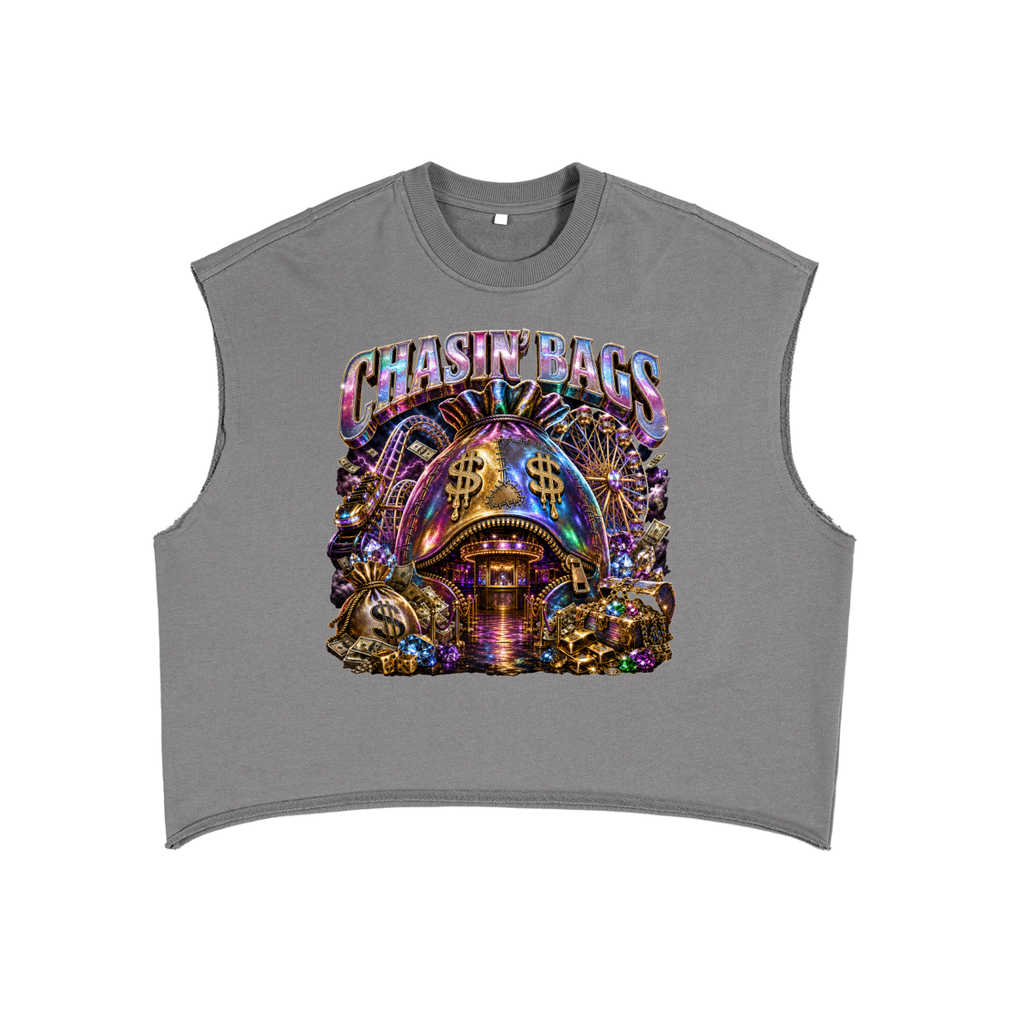 French Terry Boxy Tank Top