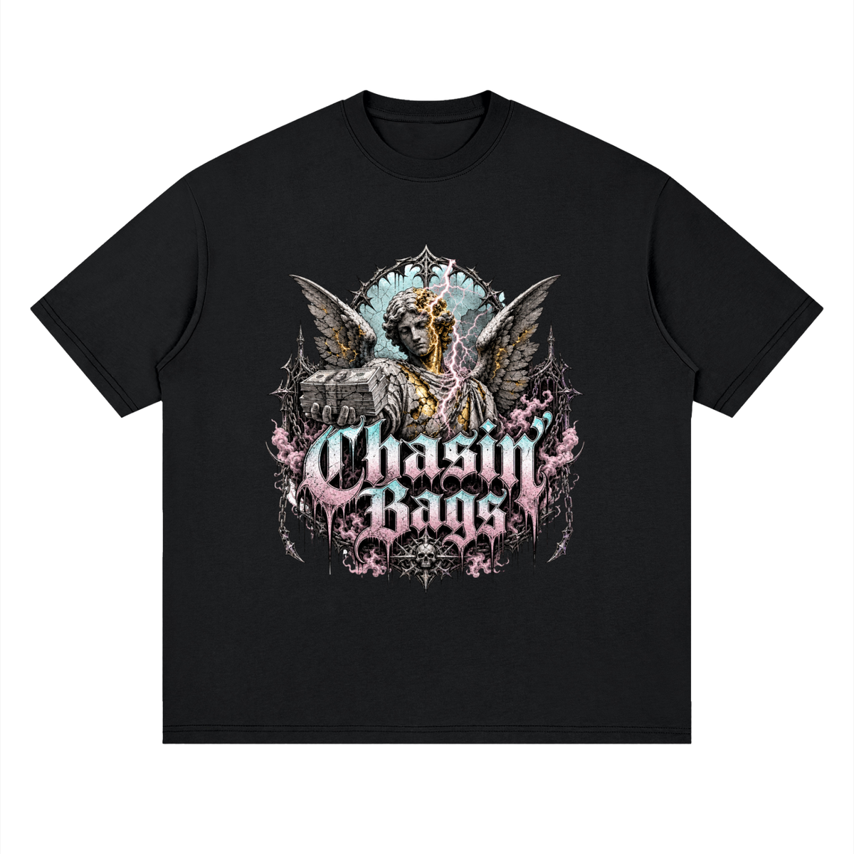 Streetwear Loose Drop Shoulder T-Shirt