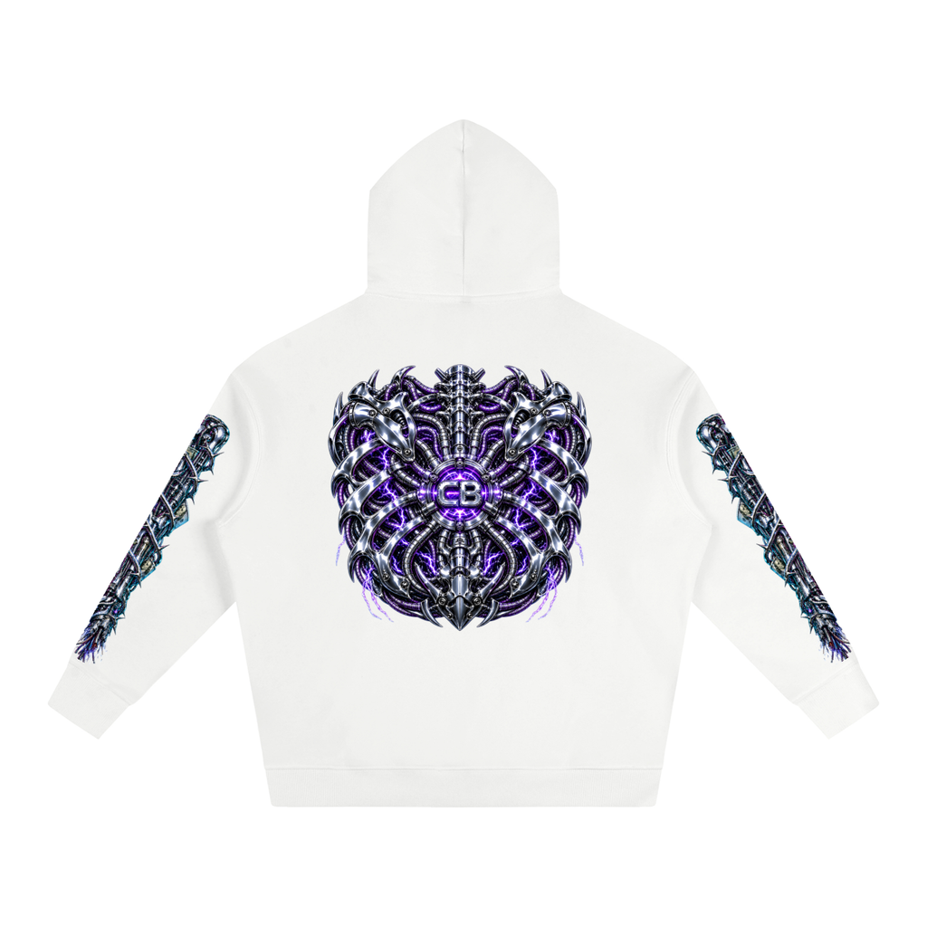 Oversize Fleeced Hoodie (CYBORG)