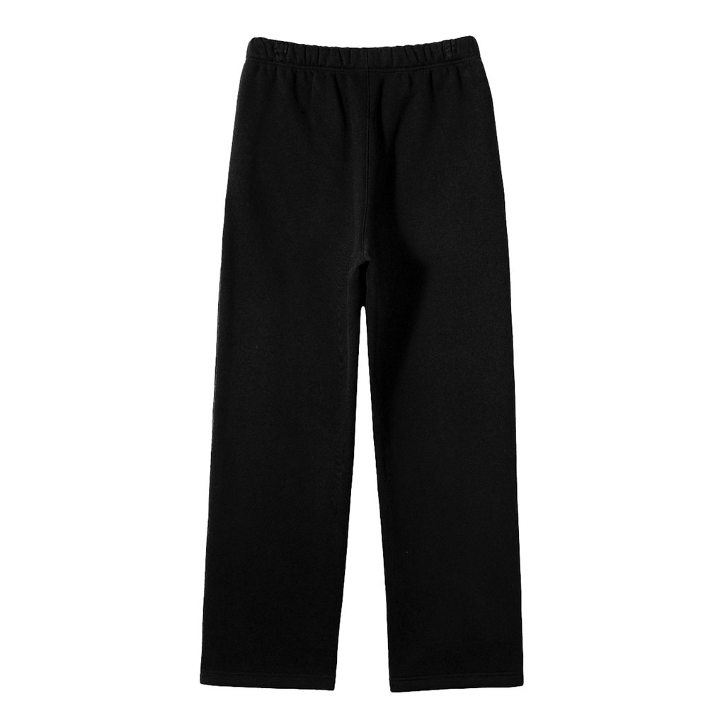 MG Unisex Solid Color Fleece Straight Leg Pants