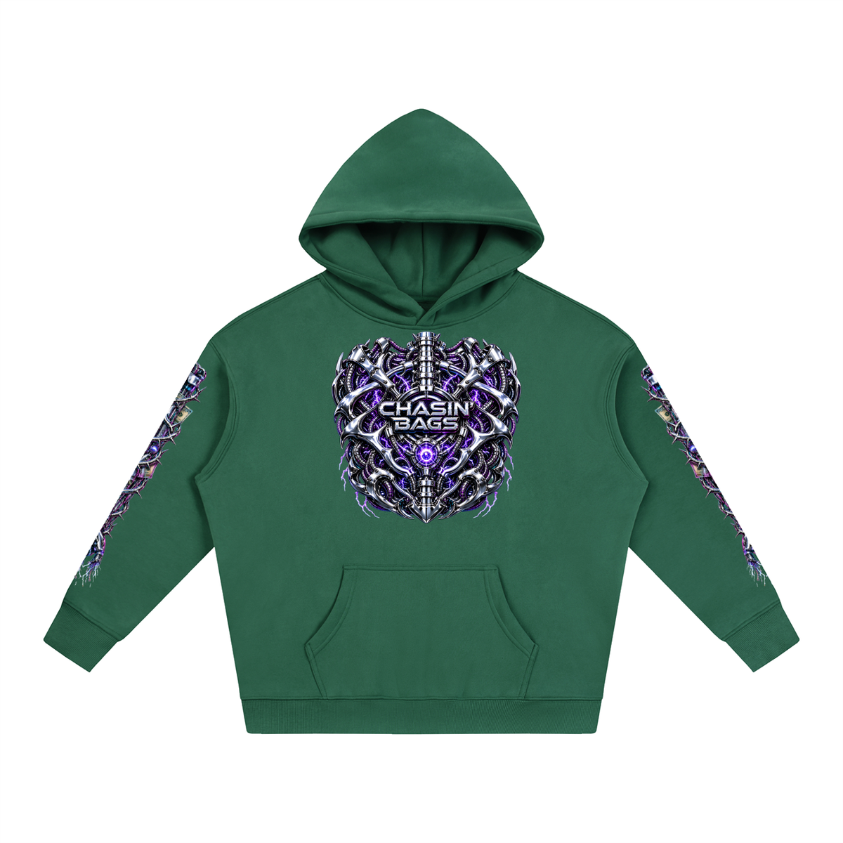 Oversize Fleeced Hoodie (CYBORG)