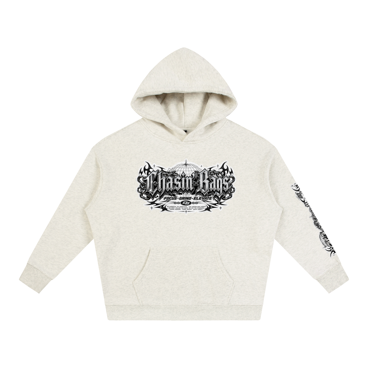 CHASIN BAGS Oversize Fleeced Hoodie