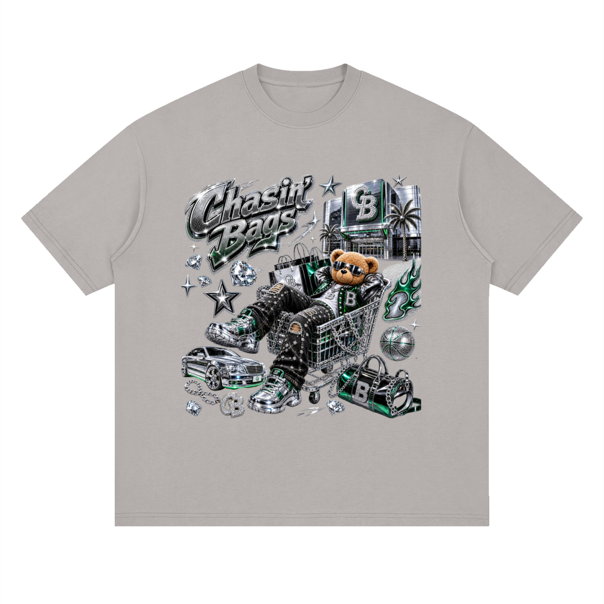 Streetwear Loose Drop Shoulder T-Shirt