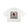 Classic Frayed Boxy Tee