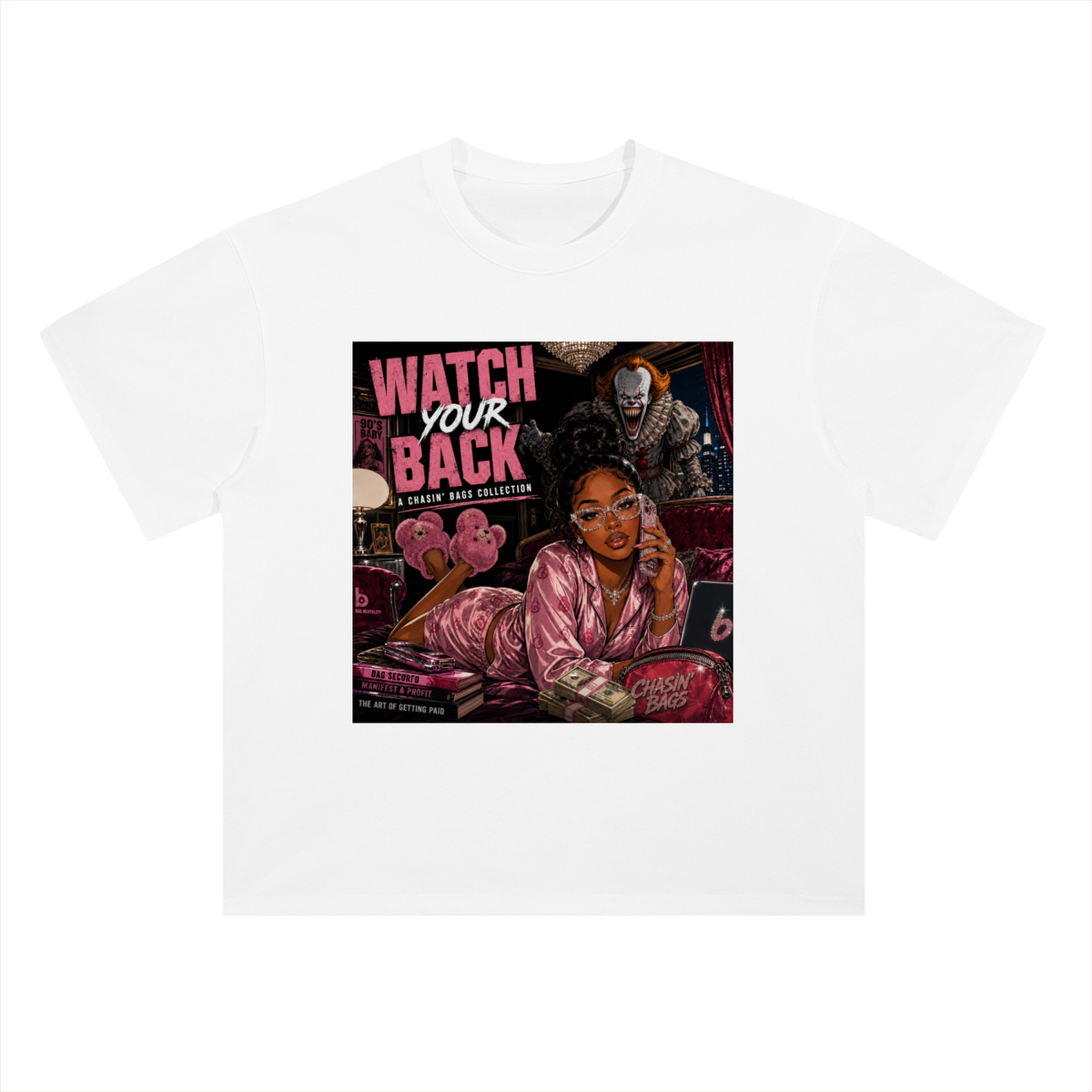 PENNYWISE Heavyweight Drop Shoulder Cotton T-Shirt