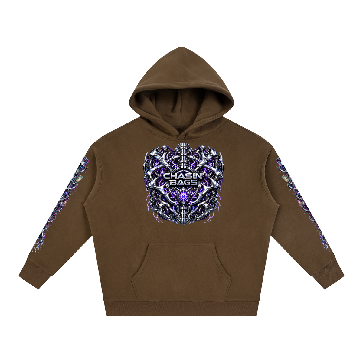 Oversize Fleeced Hoodie (CYBORG)
