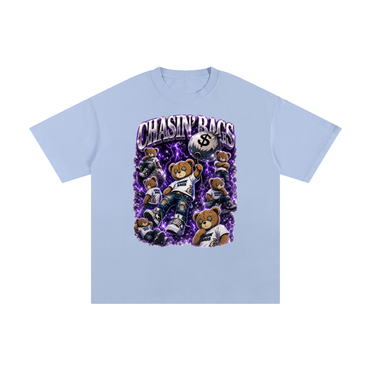 Beary Floats Unisex Pure Cotton T-Shirt