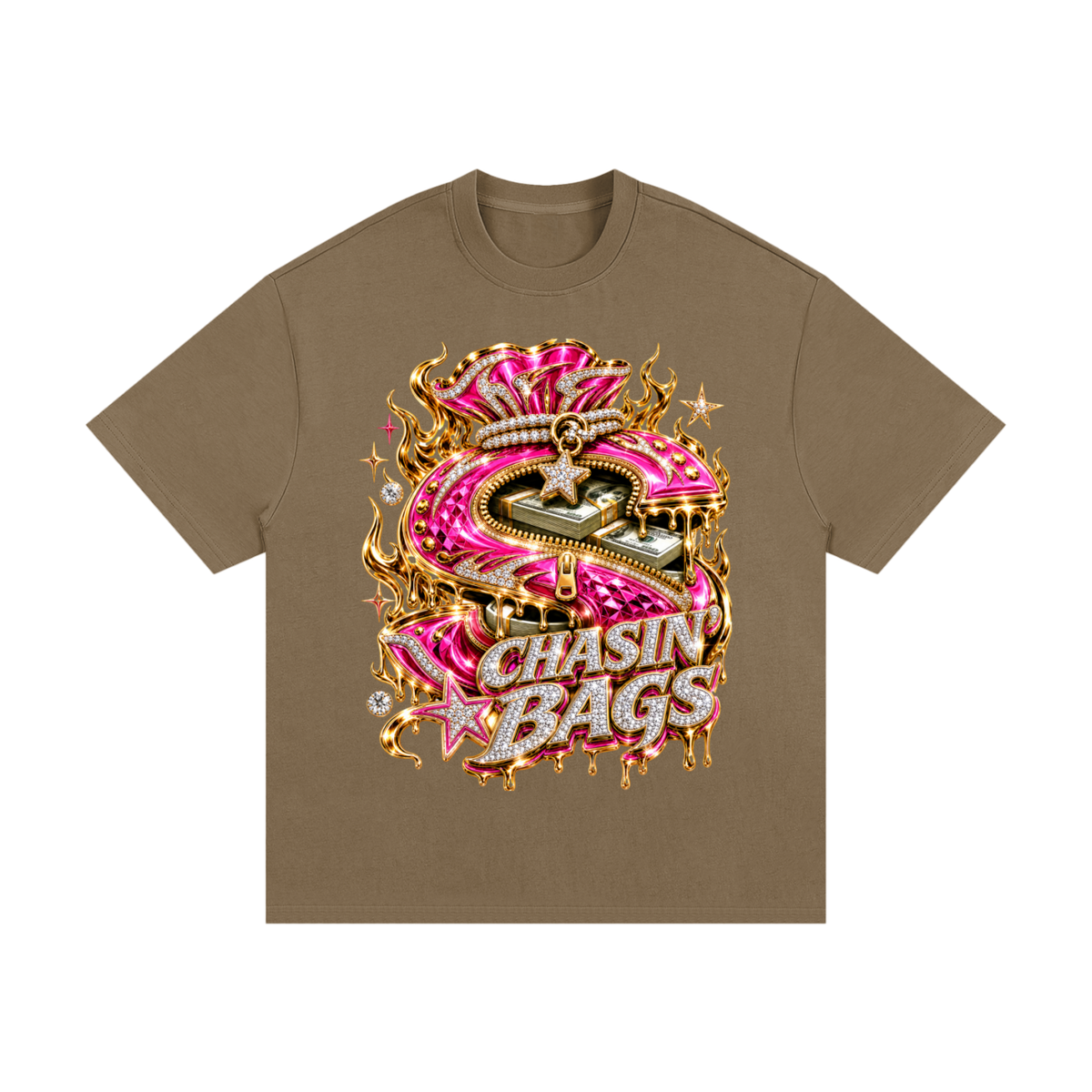 ABSTRACT BAG Essential Heavyweight Cotton T-Shirt
