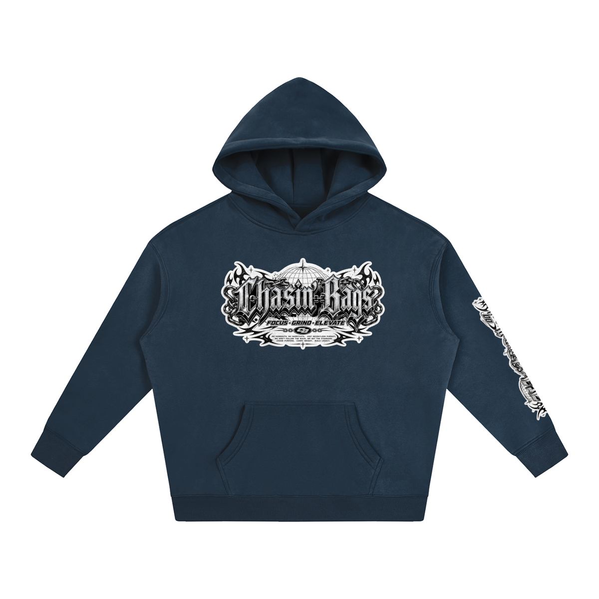 CHASIN BAGS Oversize Fleeced Hoodie