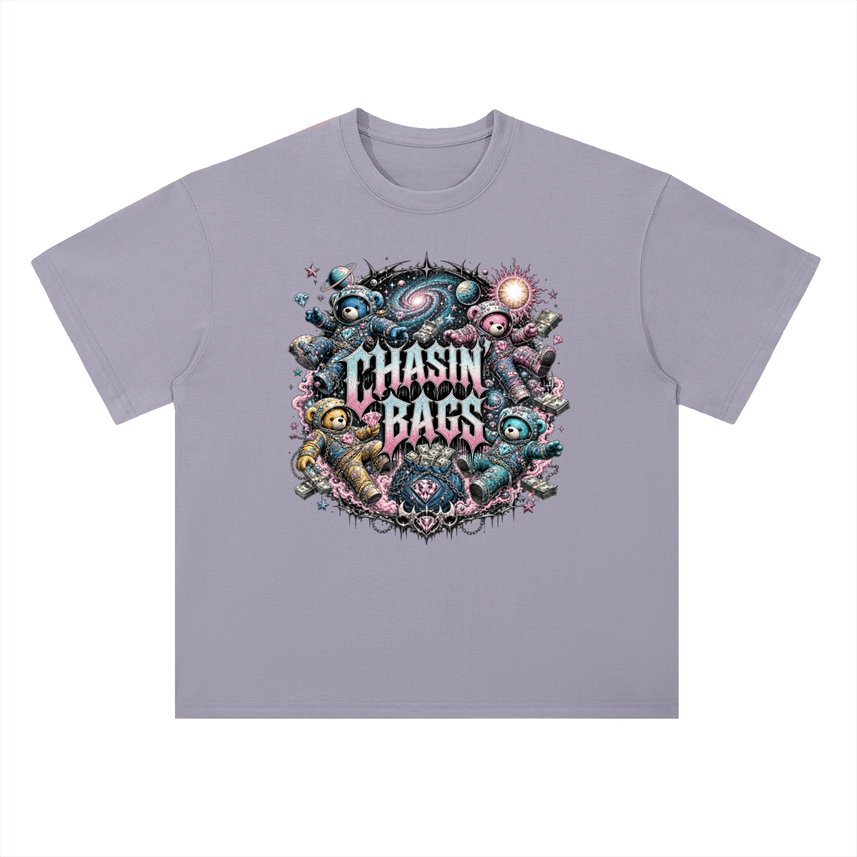 Heavyweight Drop Shoulder Cotton T-Shirt