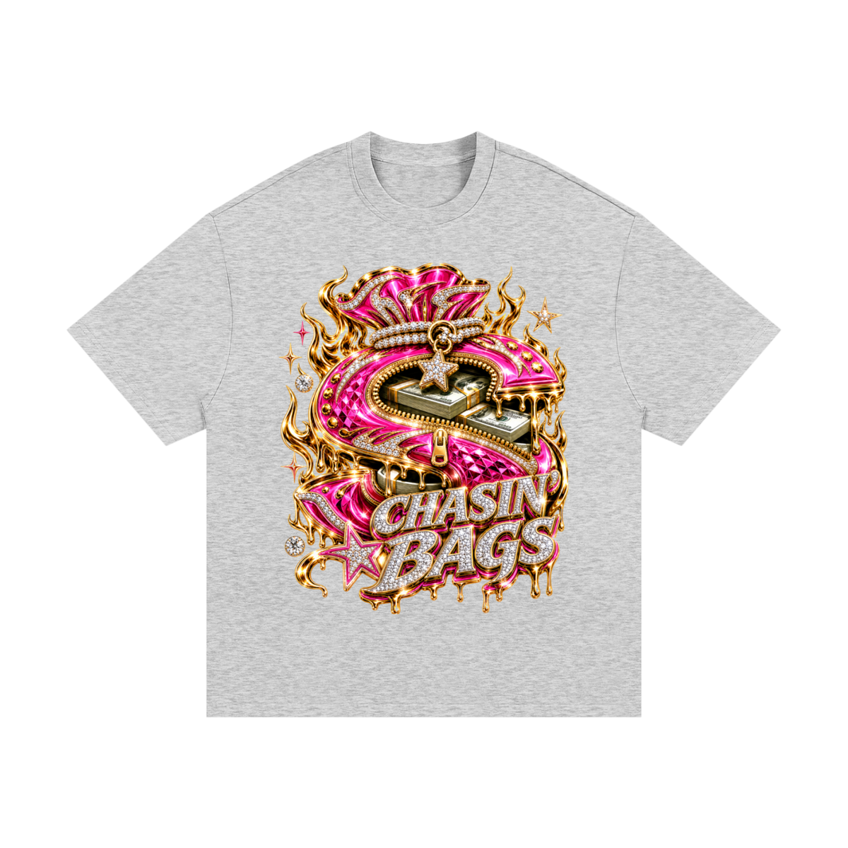 ABSTRACT BAG Essential Heavyweight Cotton T-Shirt